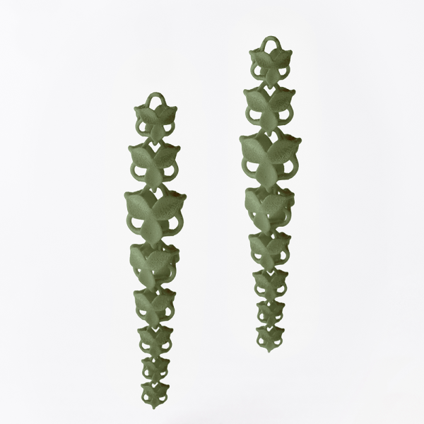 FABNORA Fabnora Blossom Anhänger lang Olive Green FB8PE-01OG in Ravensburg