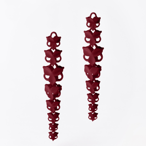 FABNORA Fabnora Blossom Anhänger lang Bordeaux Red FB8PE-01BR in Ravensburg