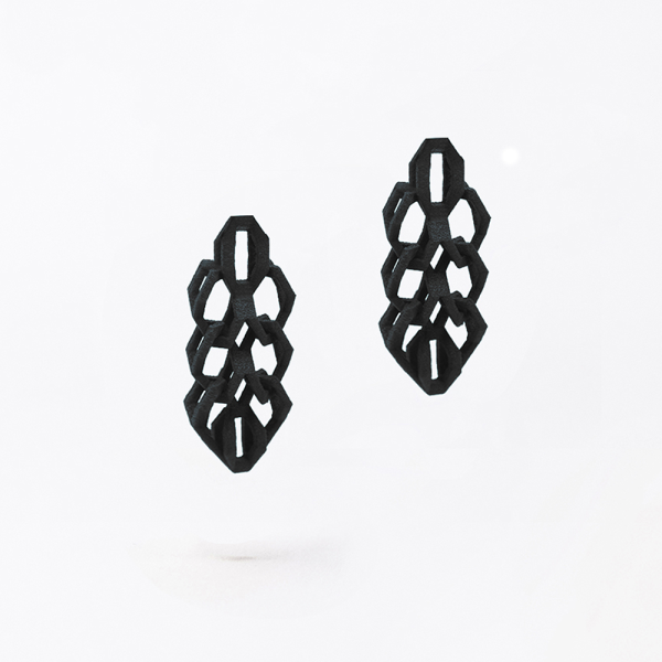 FABNORA Fabnora Bond Ohrring-Anhänger Mini Onyx Black FD8PE-MIBA in Ravensburg