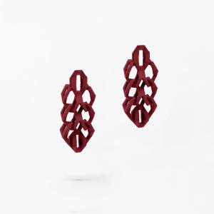 FABNORA Fabnora Bond Ohrring-Anhänger Mini Bordeaux Red FD8PE-MIBR in Ravensburg