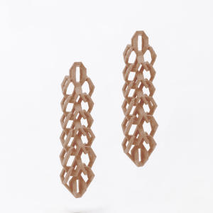 FABNORA Fabnora Bond Ohrring-Anhänger klein Classic Beige FD8PE-SSBE in Ravensburg