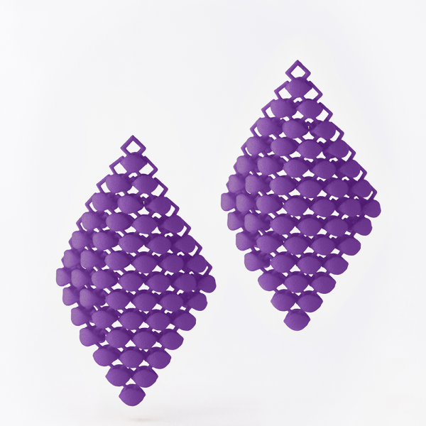 FABNORA Fabnora Essence Ohrring-Anhänger klein Lavender Lila FA8PE-SSLP in Ravensburg