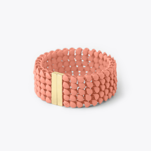FABNORA Fabnora Essence Armband 5-reihig vergoldet Coral Sands FA6B8-5RCS in Ravensburg
