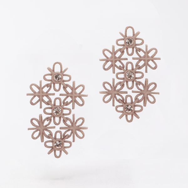 FABNORA Fabnora Lace Ohrring-Anhänger Classic Beige / Silk FL8PE-SSBE in Ravensburg