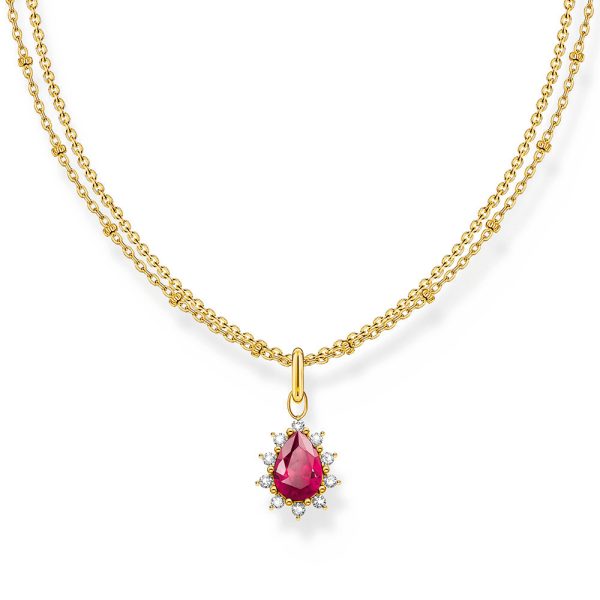 Thomas Sabo True Romance Kette mit Anhänger Vintage Romance vergoldet KE2294-995-10 in Ravensburg