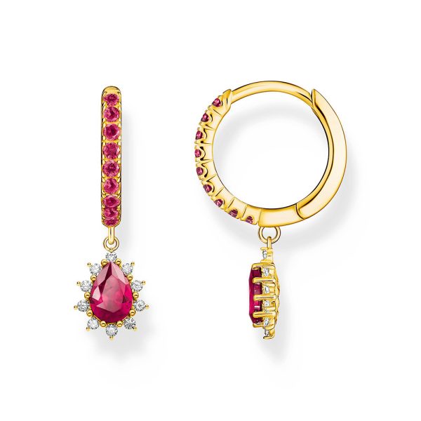 Thomas Sabo True Romance Creolen mit Anhänger Vintage Romance vergoldet CR748-995-10 in Ravensburg