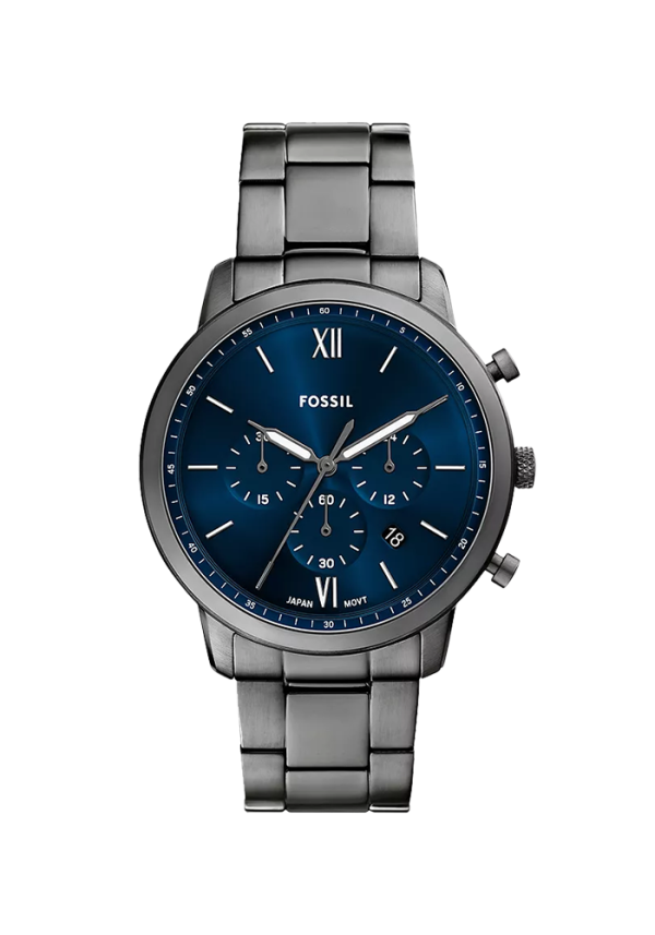 Fossil Neutra Chrono Herrenuhr Edelstahl anthrazit FS6111 in Ravensburg