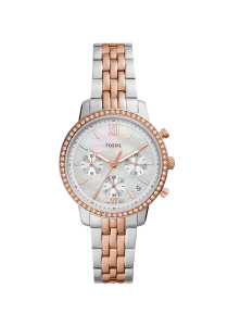 Fossil Neutra Damenuhr Chronograph Edelstahl zweifarbig ES5279 in Ravensburg