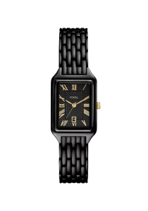 Fossil Raquel Damenuhr Edelstahl schwarz ES5385 in Ravensburg