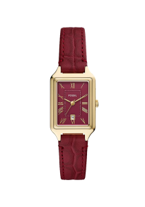 Fossil Raquel Damenuhr Krokoprägung Leder rot ES5383 in Ravensburg
