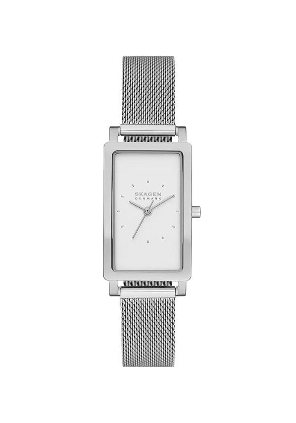 Skagen Hagen Lille Damenuhr rechteckig Milanaise Edelstahl SKW3096 in Ravensburg