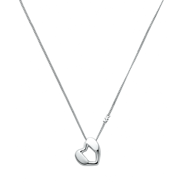 Michael Kors Halskette mit Herzanhänger aus Sterlingsilber mit Edelmetallbeschichtung MKC1777 in Ravensburg