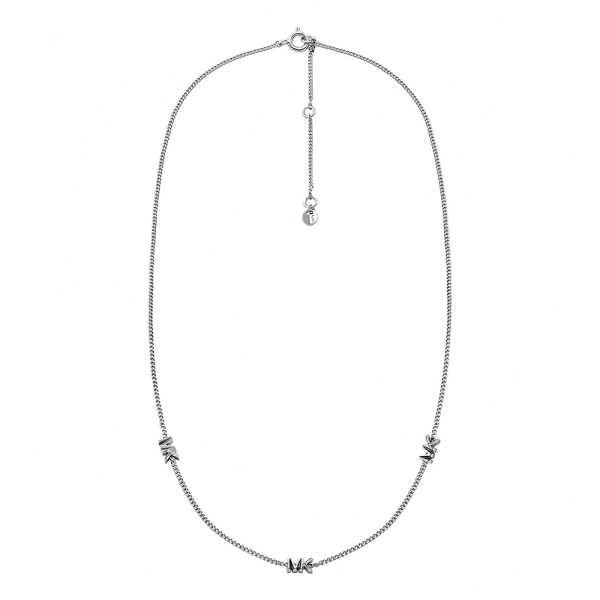 Michael Kors Halskette mit Logo aus Sterlingsilber mit Edelmetallbeschichtung MKC1780 in Ravensburg