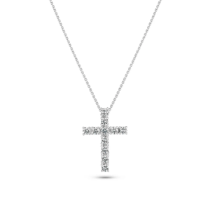 Sif Jakobs Diamonds Halskette Alba Croce mit lab-grown Diamanten SJ-N2570-WD-WG in Ravensburg