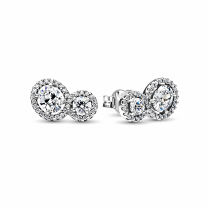 Pandora Anschmiegsamer Strahlenkranz Ohrringe 293774C01 in Ravensburg