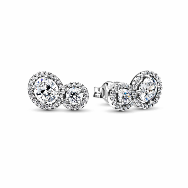 Pandora Anschmiegsamer Strahlenkranz Ohrringe 293774C01 in Ravensburg