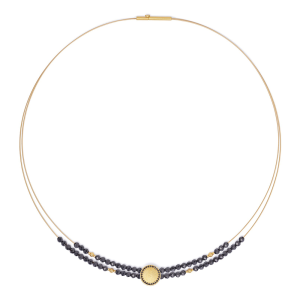 Bernd Wolf Suntini Collier mit schwarzen Spinell Edelsteinen 8820004496-043 in Ravensburg