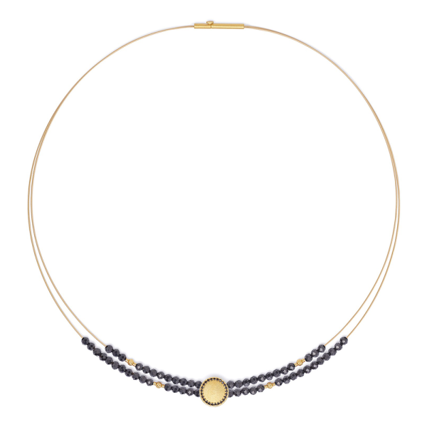 Bernd Wolf Suntini Collier mit schwarzen Spinell Edelsteinen 8820004496-043 in Ravensburg
