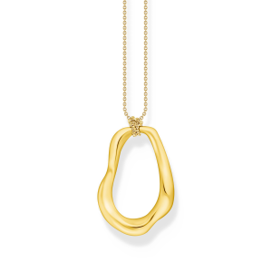 Thomas Sabo Kette mit Anhänger Natural Beauty vergoldet KE2319-413-39 in Ravensburg