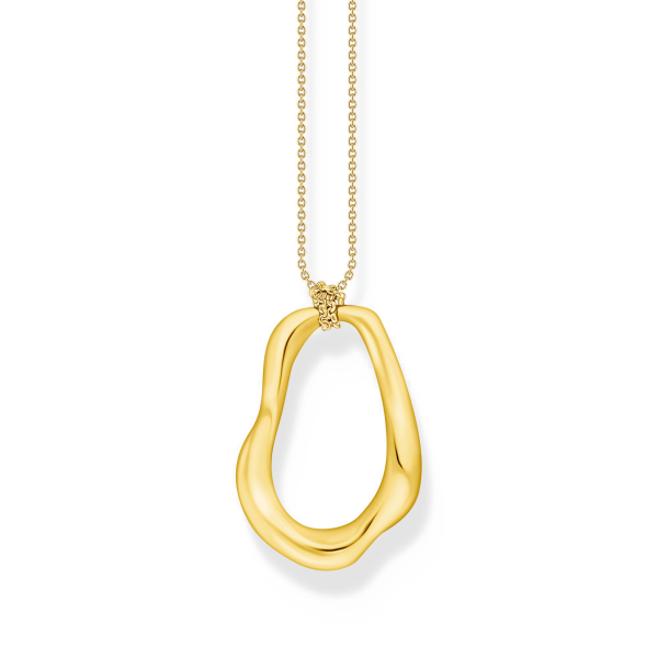 Thomas Sabo Kette mit Anhänger Natural Beauty vergoldet KE2319-413-39 in Ravensburg