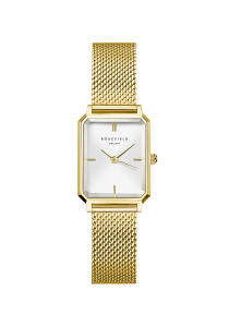 Rosefield Octagon XS The Octagon XS Mesh White Gold OWGMG-O73 in Ravensburg