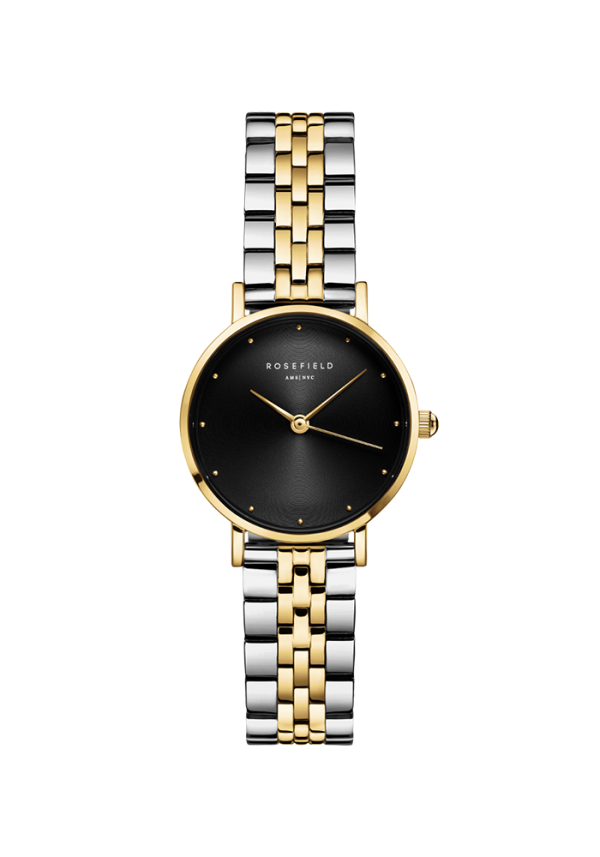 Rosefield Small Edit Small Edit Black Steel Duotone Gold Silver SEBDSG-SE04 in Ravensburg